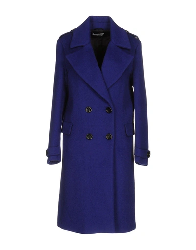 Weili Zheng Coats In Bright Blue