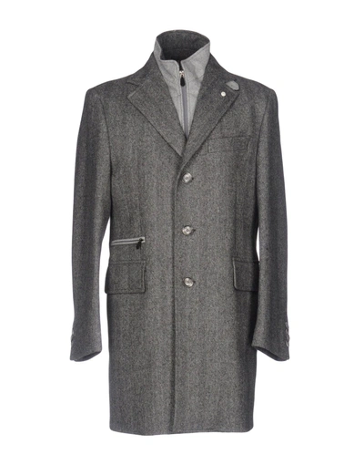 Luigi Bianchi Mantova Coat In Grey