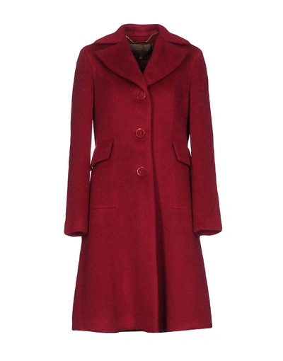 Space Style Concept Coats In Garnet
