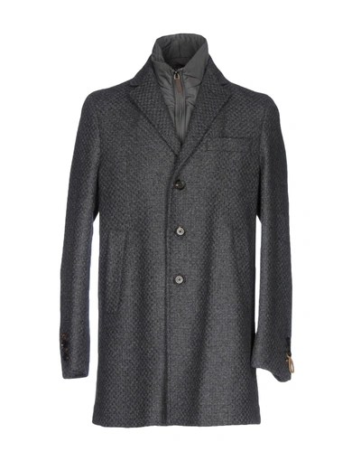Paoloni Coats In Grey