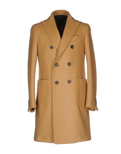 Lardini Coats In Camel