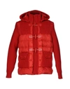 Bark Down Jacket In Red