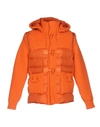 Bark Down Jackets In Orange