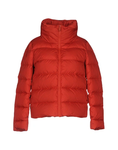 Aspesi Down Jackets In Rust