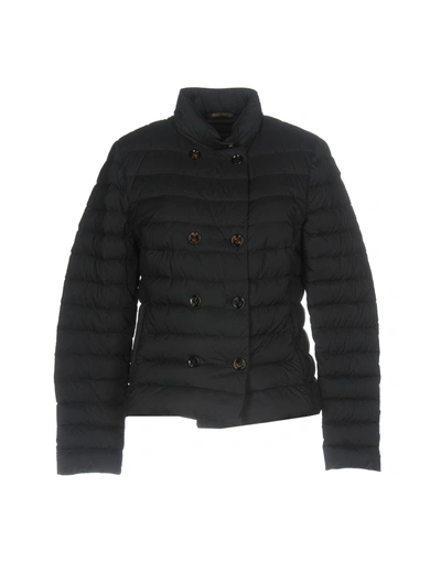 Moorer Down Jacket In Dark Blue