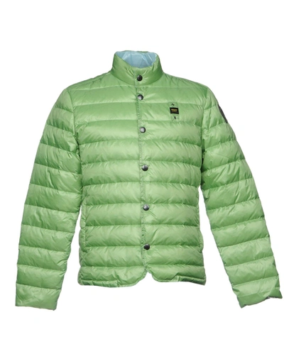 Blauer Down Jacket In Light Green