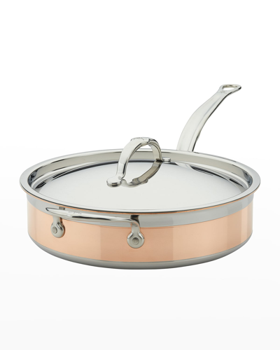 Hestan Covered Saute Pan, 3.5 Qt. In Brown