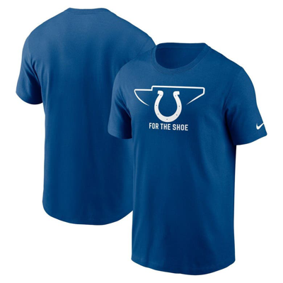 Nike Men's Local Phrase Essential (nfl Indianapolis Colts) T-shirt In Royal