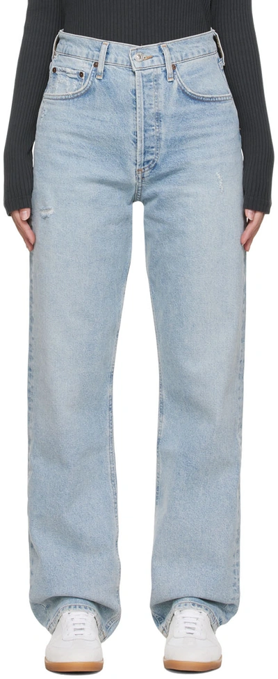 Citizens Of Humanity Blue Eva Relaxed Jeans