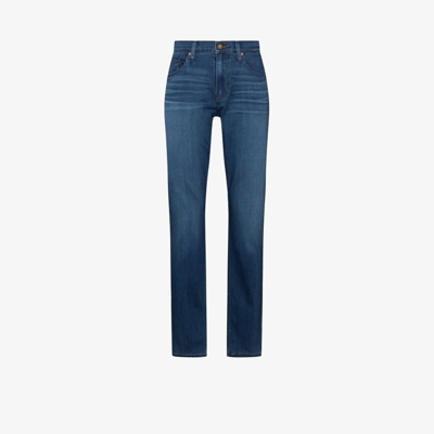 Paige Federal Slim Slim-fit Stretch-denim Jeans In Riser