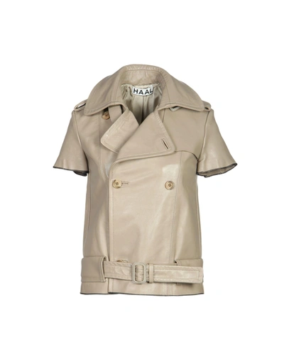 Haal Jackets In Light Brown