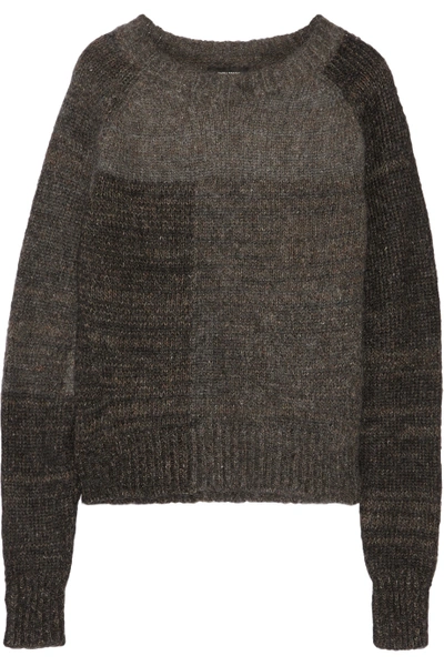 Isabel Marant Naoko Paneled Knitted Sweater | ModeSens