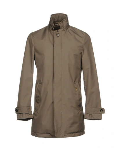 Moorer Full-length Jacket In Lead
