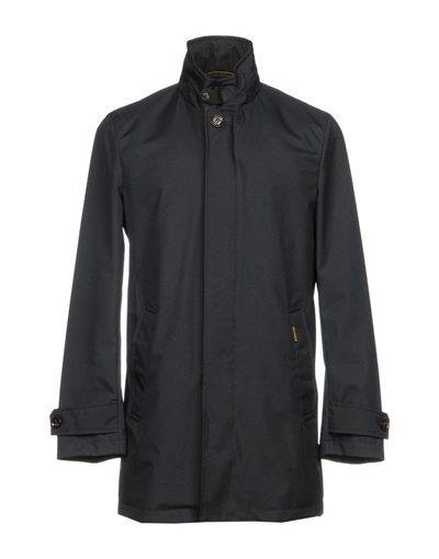 Moorer Full-length Jacket In Dark Blue