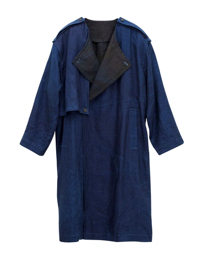 Mini Overcoats In Blue