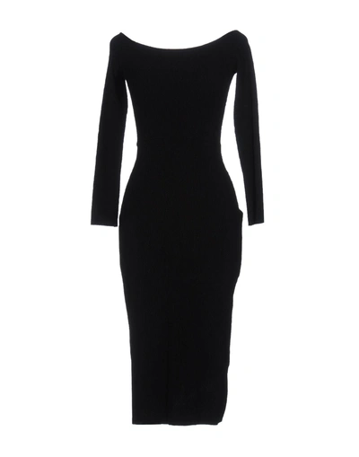 Atea Oceanie Knee-length Dress In Black