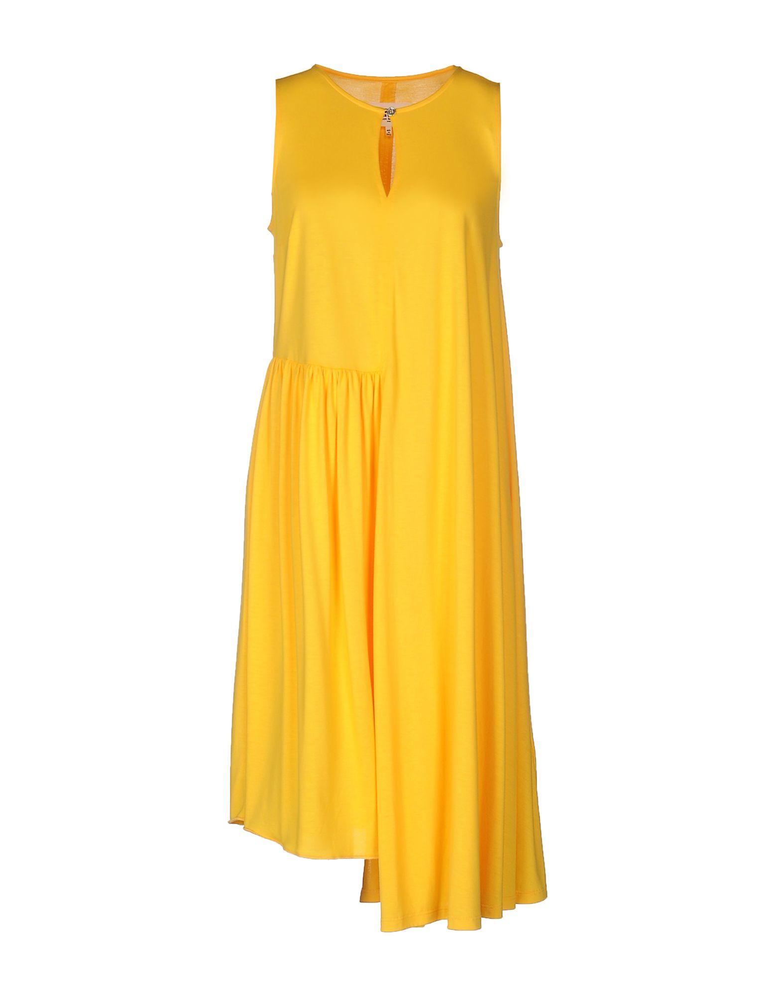 Mm6 Maison Margiela Kneelength Dress In Yellow ModeSens