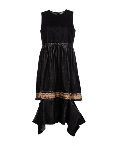 Danielle Romeril Knee-length Dress In Black