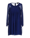 Atos Lombardini Short Dress In Blue