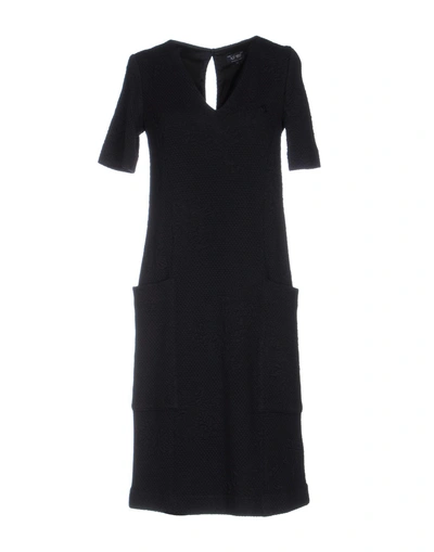 Armani Jeans Short Dresses In Dark Blue