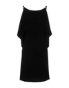 Alberto Biani Short Dress In Black