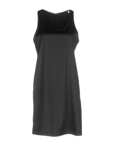 Aglini Short Dress In Black