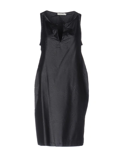 Aalto Short Dress In Black