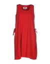 Mm6 Maison Margiela Short Dress In Red