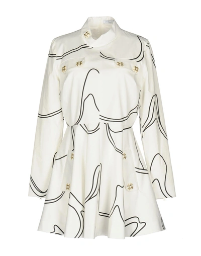 Jw Anderson Short Dresses In White