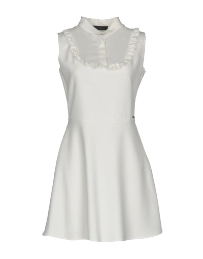 Frankie Morello Short Dresses In White