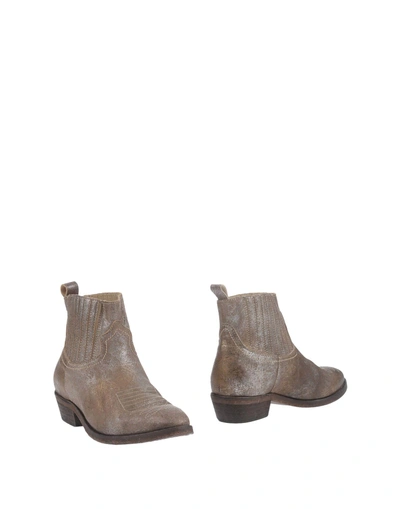 Catarina Martins Ankle Boot In Khaki