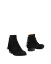 Buttero Ankle Boots In Black