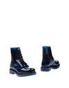 G Six Workshop Ankle Boots In Dark Blue