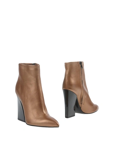 Gianni Marra Ankle Boot In Copper