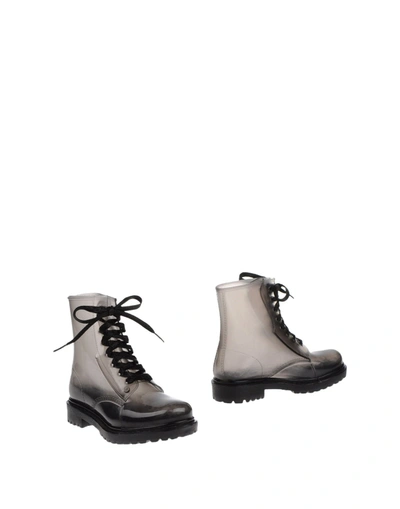 G Six Workshop Ankle Boots In Lead