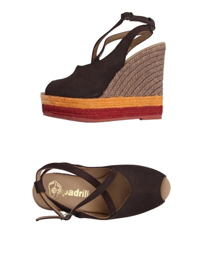 Espadrilles In Dark Brown