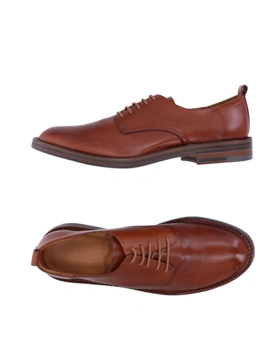 Buttero Lace-up Shoes In Brown