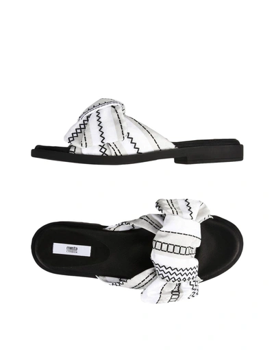 Miista Sandals In White