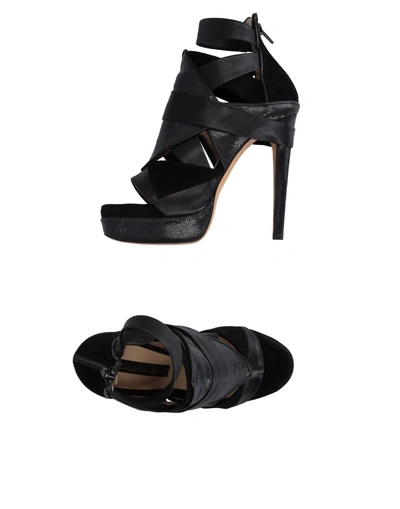 Chrissie Morris Sandals In Black