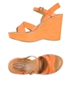 Kork-ease Sandals In Orange