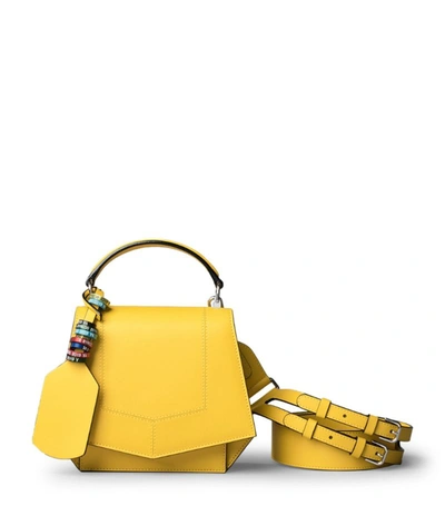 Byredo Mini Leather Blueprint Cross-body Bag In Yellow