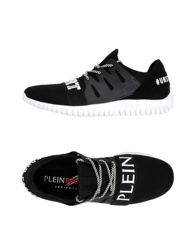Plein Sport Sneakers In Black