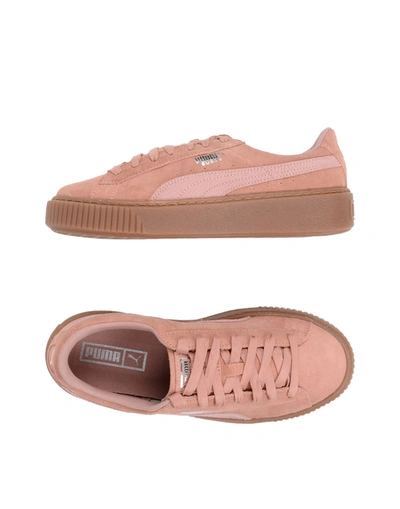 Puma Trainers In Pink