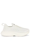 Apl Athletic Propulsion Labs Zipline Logo-embossed Woven Trainers In White