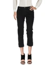 Jeckerson Cropped Pants & Culottes In Black