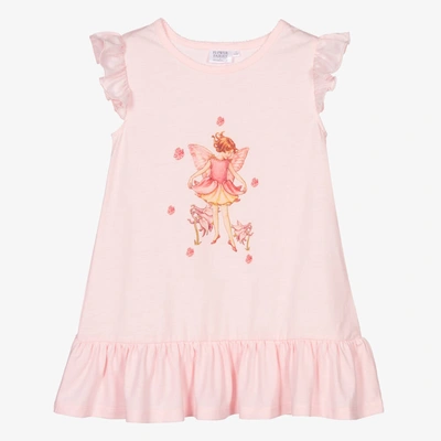 Flower Fairies By Childrensalon Kids'  Girls Pink Jersey Nightdress