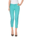 Siviglia Cropped Pants & Culottes In Turquoise