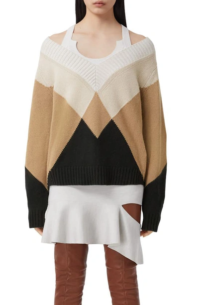 Burberry Women's  Beige Other Materials Sweater