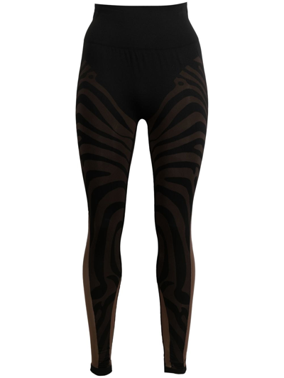 Wolford X Gcds Elegant Animalier Leggings In <p>