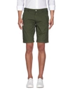 Perfection Shorts & Bermuda In Military Green